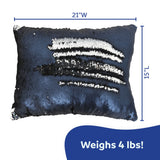 Weighted Sequin Pillow