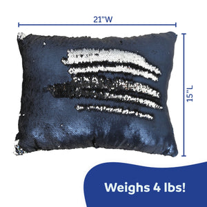 Weighted Sequin Pillow